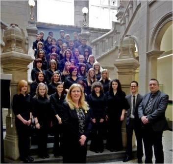 Youngsters of the Gwent Choir